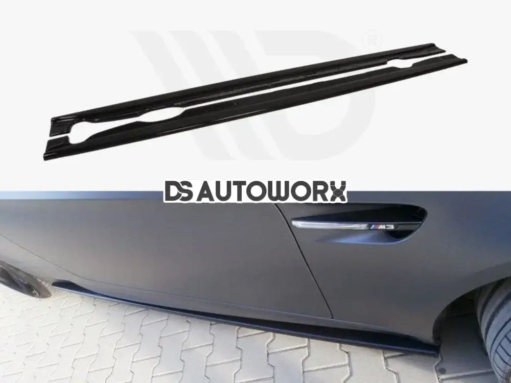 Maxton Design Side Skirts Diffusers BMW M3 E92 E93 09-13 Main image