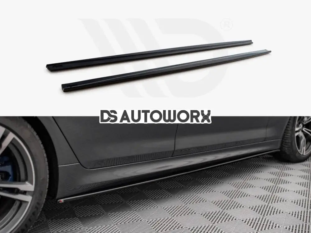 Maxton Design Side Skirts Diffusers BMW M5 F90 2017- Main image