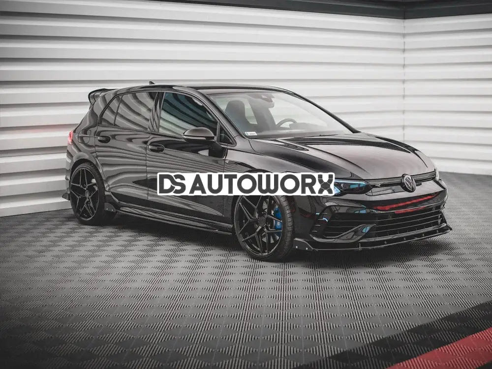 Maxton Design Side Skirts Diffusers +flaps V.2 Volkswagen Golf R MK8 20- Secondary image