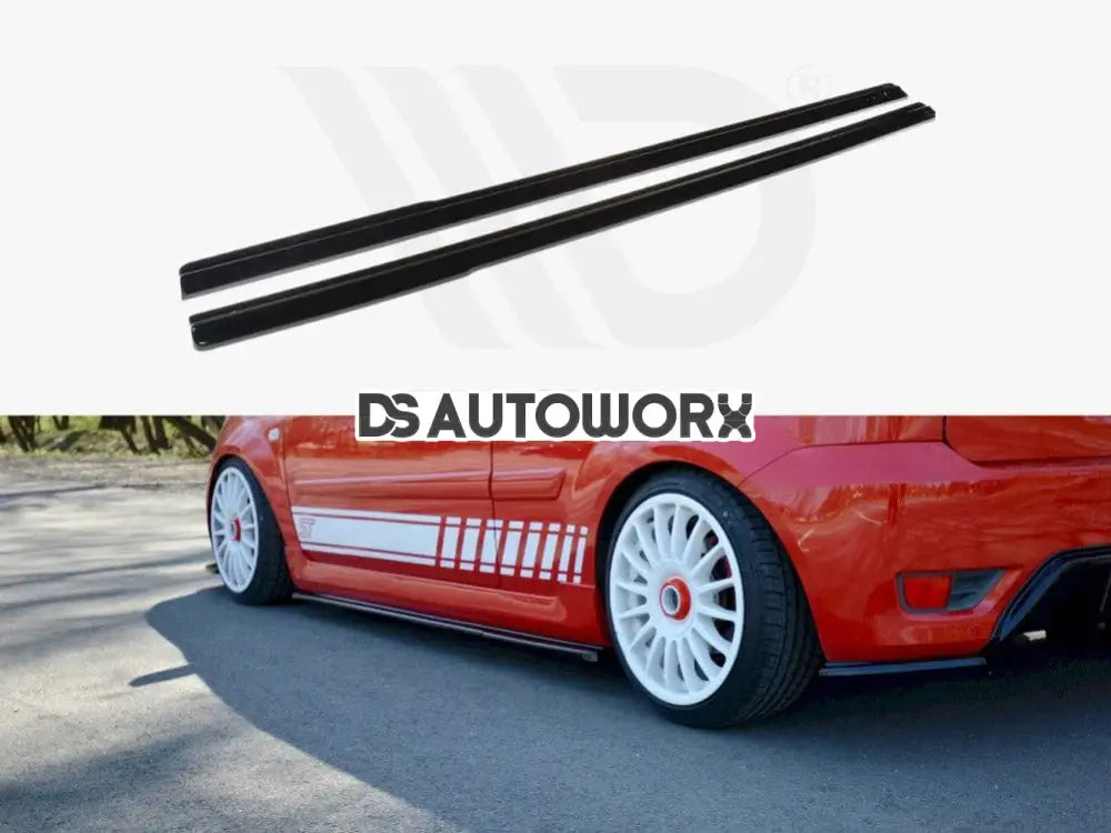 Maxton Design Side Skirts Diffusers Ford Fiesta MK6 ST 04-07 Main image