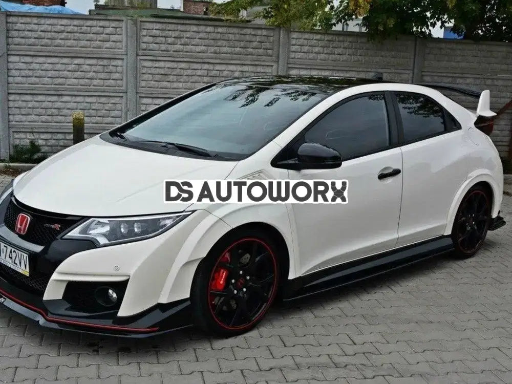 Maxton Design Side Skirts Diffusers Honda Civic IX Type R 15-17 Secondary image