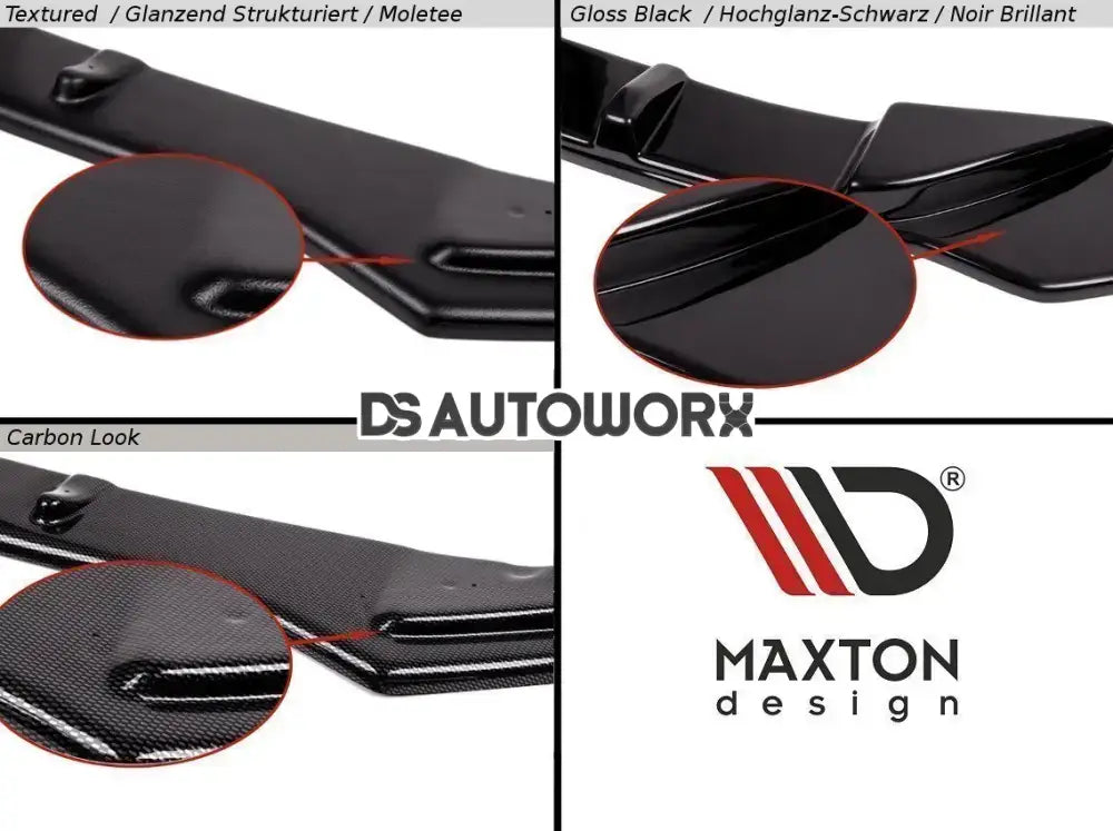 Maxton Design Side Skirts Diffusers Honda Civic MK9 11-14