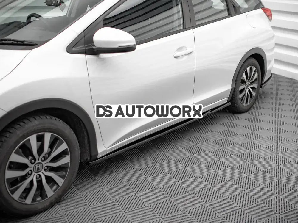 Maxton Design Side Skirts Diffusers Honda Civic MK9 11-14