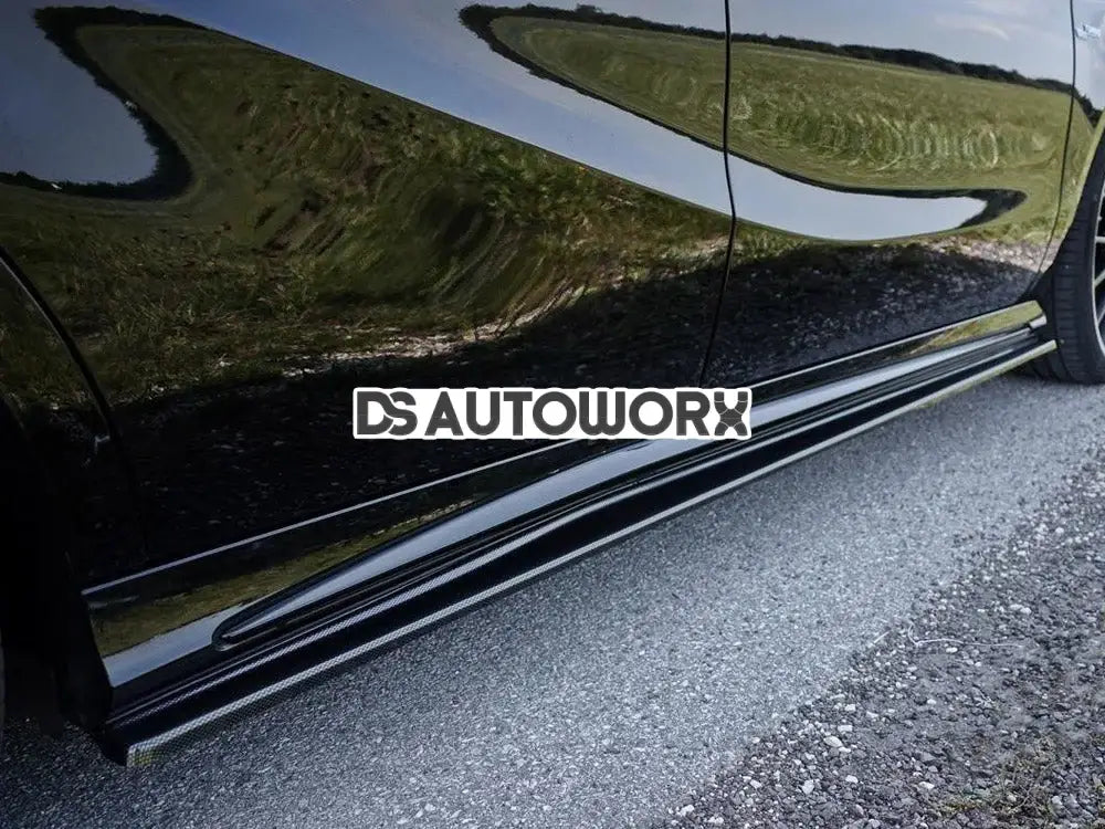 Maxton Design Side Skirts Diffusers Mercedes A W176 AMG Facelift 15-18