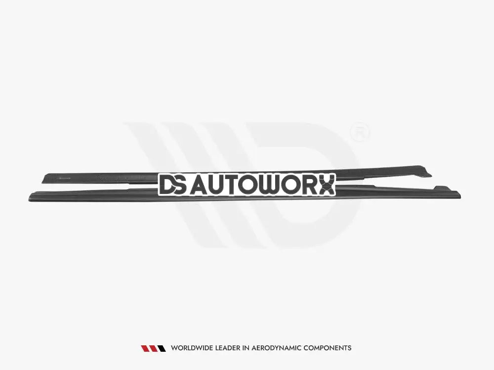Maxton Design Side Skirts Diffusers Mercedes A W176 AMG Facelift 15-18