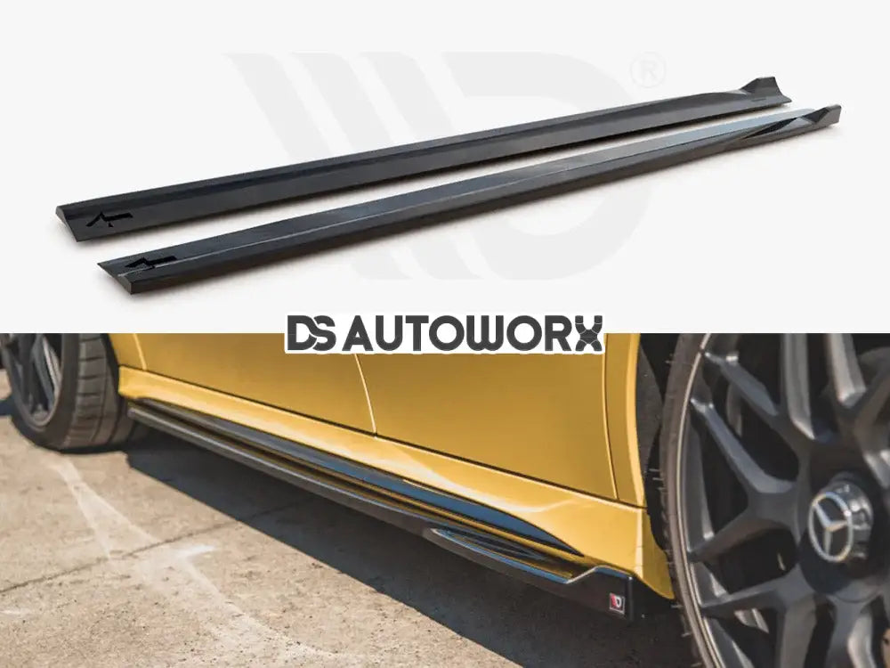 Maxton Design Side Skirts Diffusers Mercedes-amg A45 S W177 2019- Main image