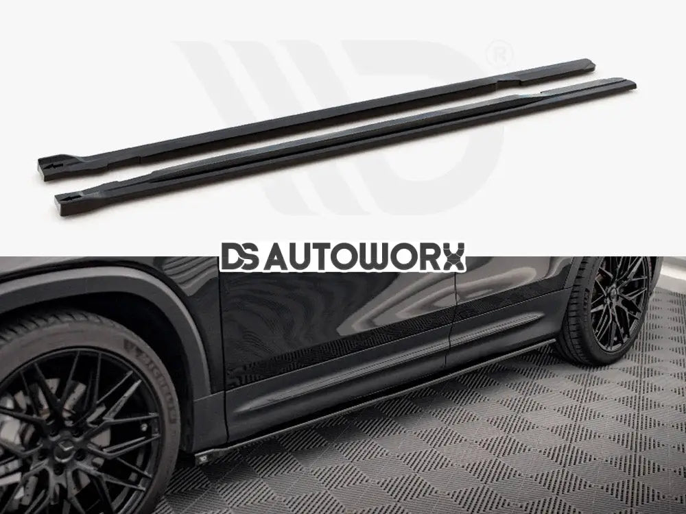 Maxton Design Side Skirts Diffusers Mercedes AMG GLB 35 X247 Main image