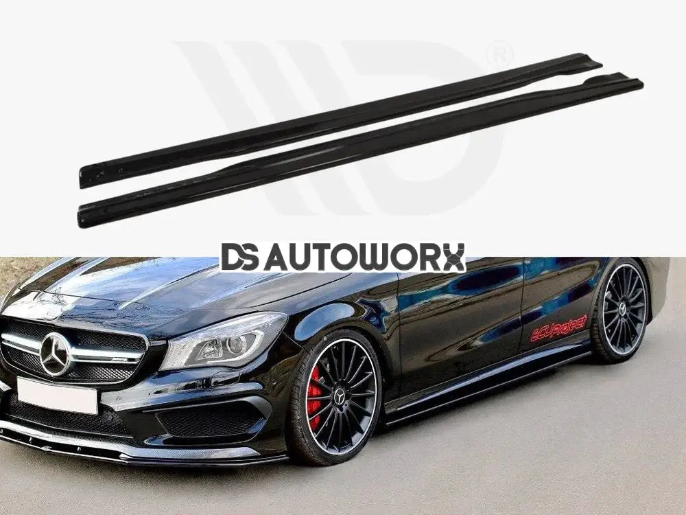Maxton Design Side Skirts Diffusers Mercedes CLA 45 AMG C117 Main image