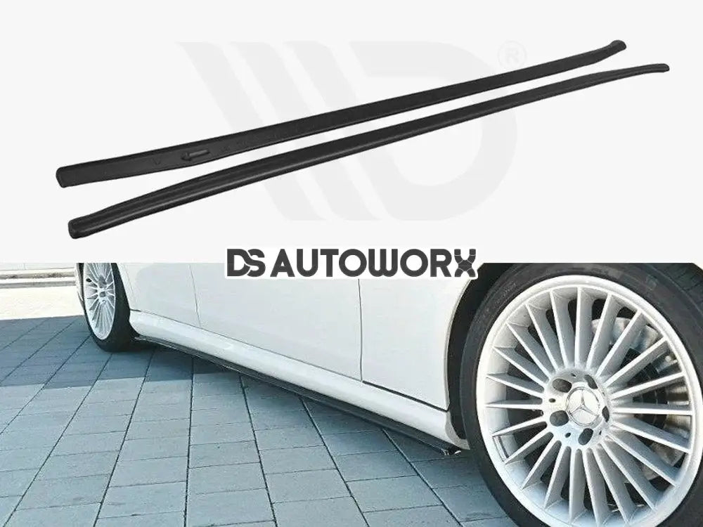 Maxton Design Side Skirts Diffusers Mercedes CLS C219 55AMG 09-06 Main image