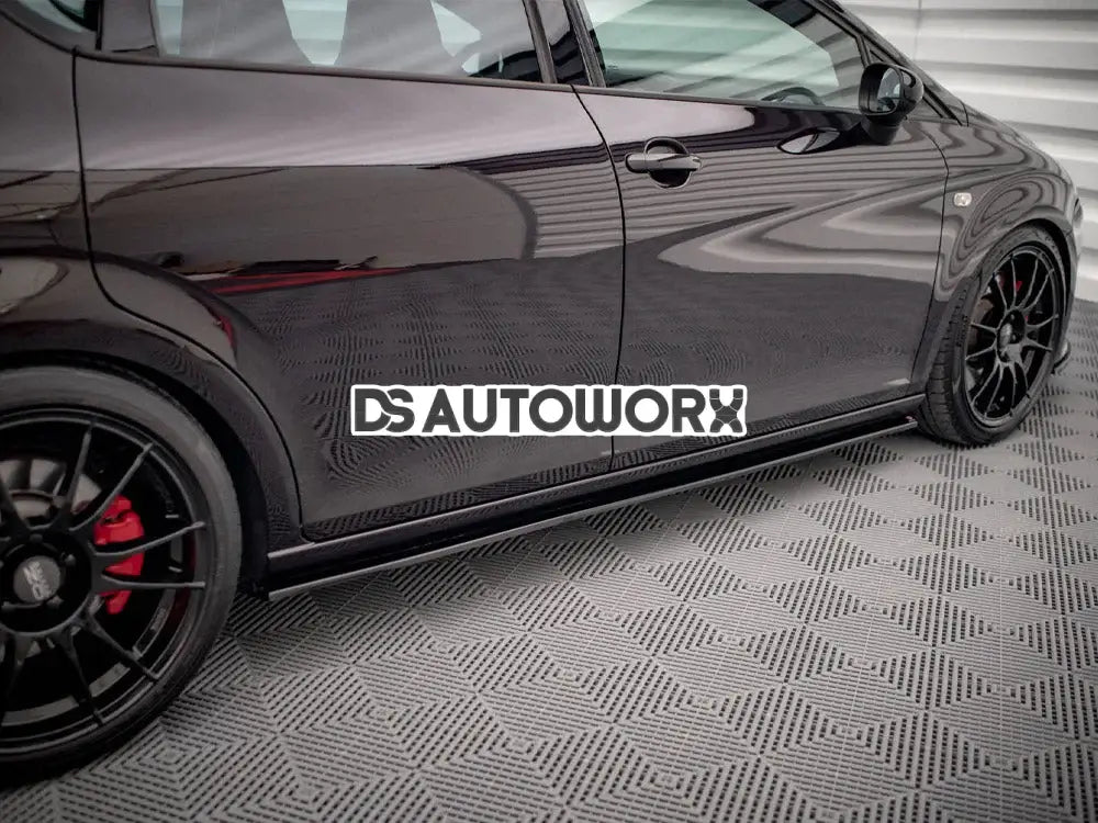 Maxton Design Side Skirts Diffusers Seat Leon MK2 Cupra FR