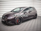 Maxton Design Side Skirts Diffusers Seat Leon MK2 Cupra FR