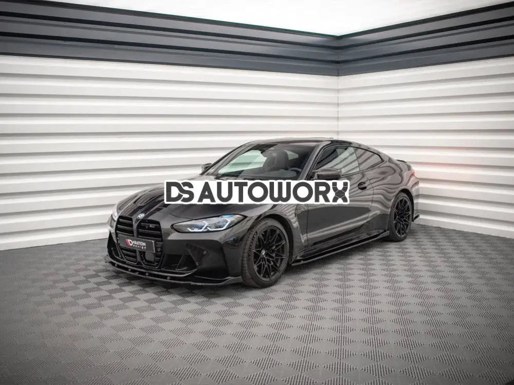Maxton Design Side Skirts Diffusers V.1 BMW M4 G82 2021- Secondary image