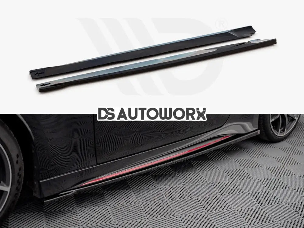 Maxton Design Side Skirts Diffusers V.1 Nissan 370Z Nismo Facelift 12-20 Main image