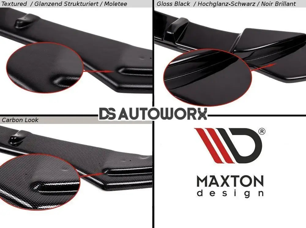 Maxton Design Side Skirts Diffusers V.1 Toyota Supra MK5 2019-