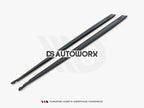 Maxton Design Side Skirts Diffusers V.1 Toyota Supra MK5 2019-