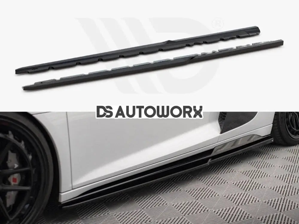 Maxton Design Side Skirts Diffusers V.2 Audi R8 Mk2 Facelift Main image