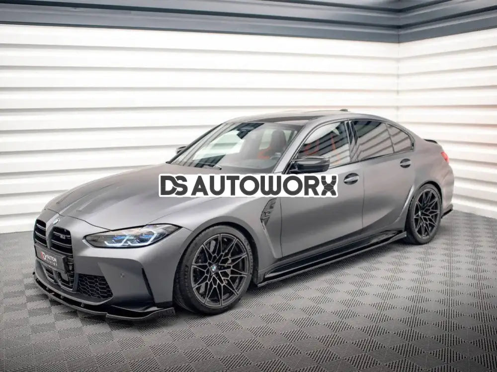 Maxton Design Side Skirts Diffusers V.2 BMW M3 G80 2021- Secondary image