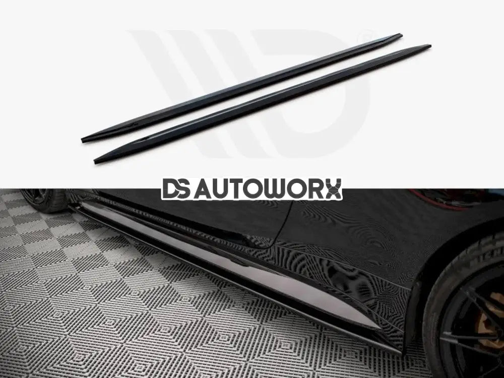 Maxton Design Side Skirts Diffusers V.2 BMW M4 G82 2021- Main image
