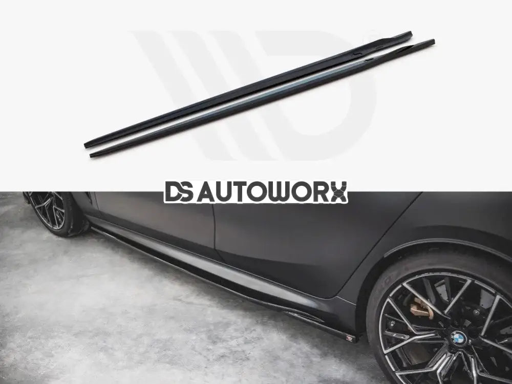 Maxton Design Side Skirts Diffusers V.2 BMW M8 Gran Coupe F93 2019- Main image