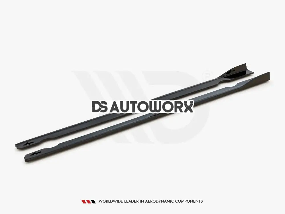 Maxton Design Side Skirts Diffusers V.2 Volkswagen Golf R MK7 13-16