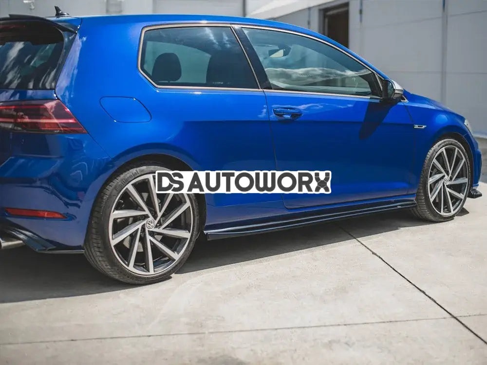 Maxton Design Side Skirts Diffusers V.4 Volkswagen Golf 7 R GTI Facelift 17-19 Secondary image