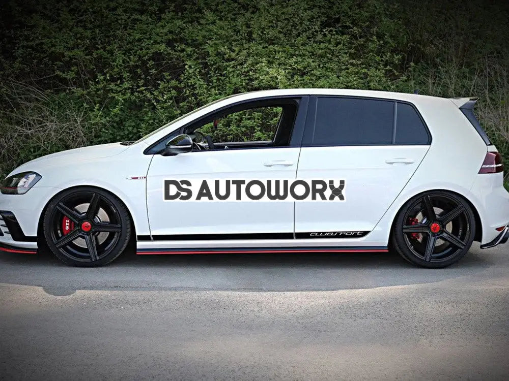 Maxton Design Side Skirts Diffusers Volkswagen Golf MK7 GTI Clubsport 16-17 Main image