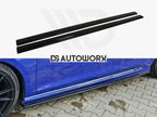 Maxton Design Side Skirts Diffusers Volkswagen Golf MK7 R Hatchback & Estate 13-16