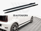 Maxton Design Side Skirts Diffusers Volkswagen UP GTI 2018-