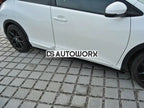 Maxton Design Side Skirts Splitters Honda Civic MK9 Facelift 15-17