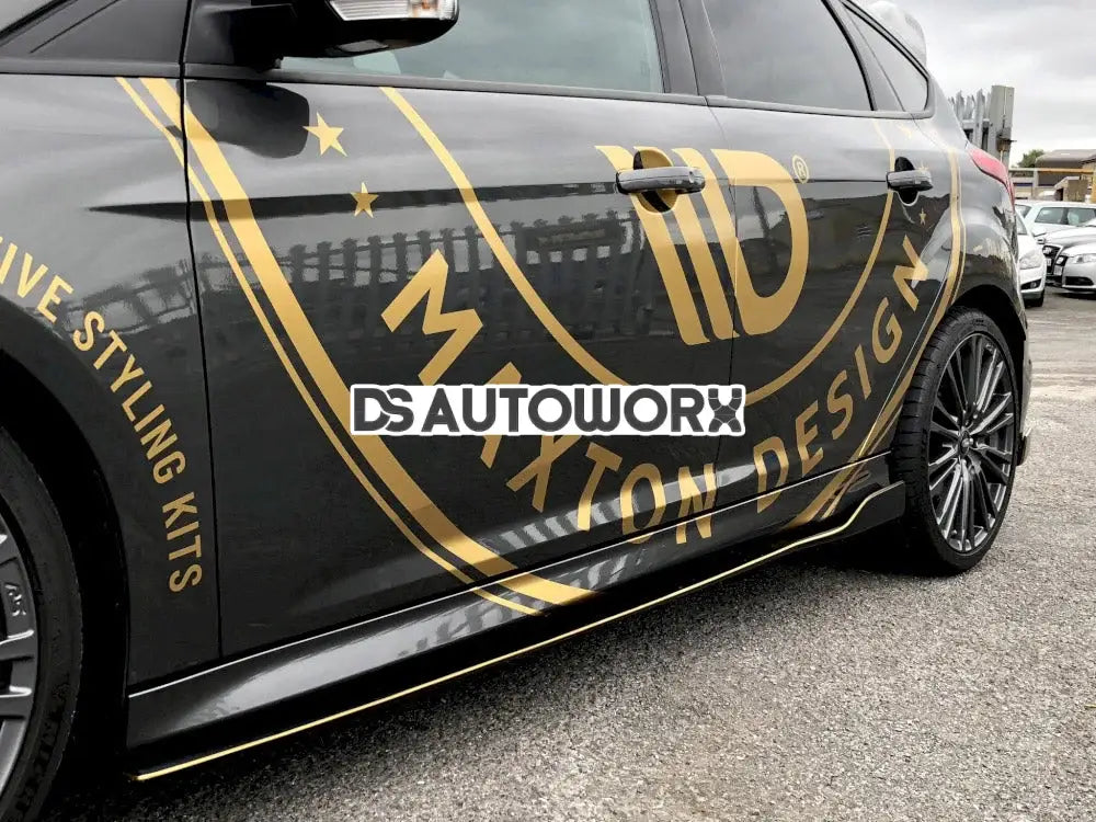 Maxton Design Side Splitters 'aero' Ford Focus MK3 RS
