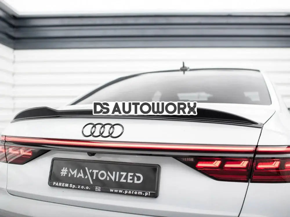 Maxton Design Spoiler CAP 3D Audi A8 A8 S-Line S8 D5 Secondary image