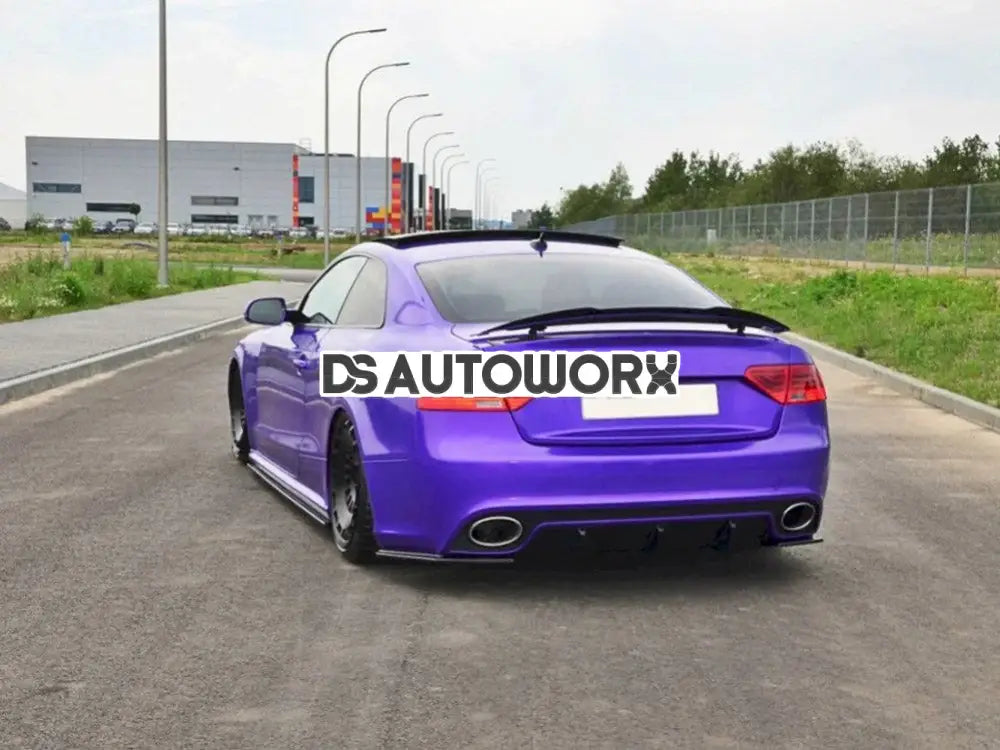 Maxton Design Spoiler CAP Audi RS5 8T 8T Facelift 10-16