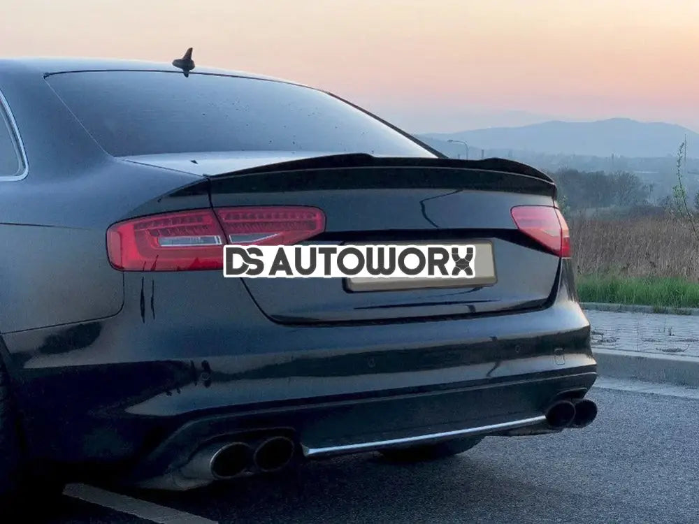 Maxton Design Spoiler CAP Audi S4 B8 Facelift 2012-UP