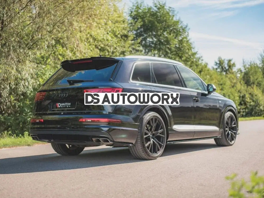 Maxton Design Spoiler CAP Audi SQ7 Q7 S-line MK2