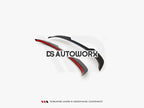 Maxton Design Spoiler CAP Ford Fiesta MK7.5 ST Black And White Edition 13-17