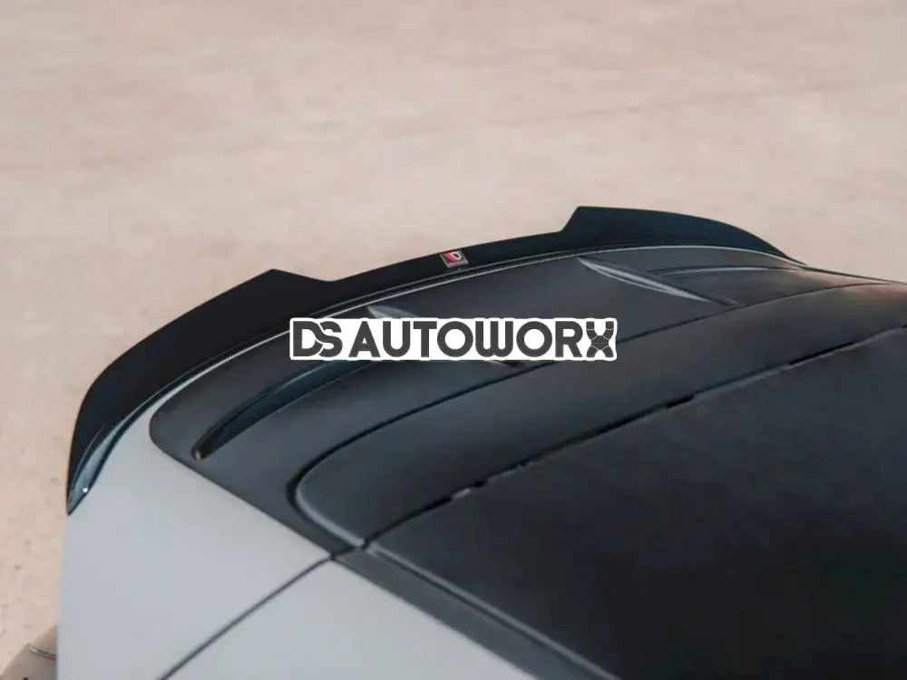 Maxton Design Spoiler CAP Ford Fiesta MK7.5 ST Black And White Edition 13-17