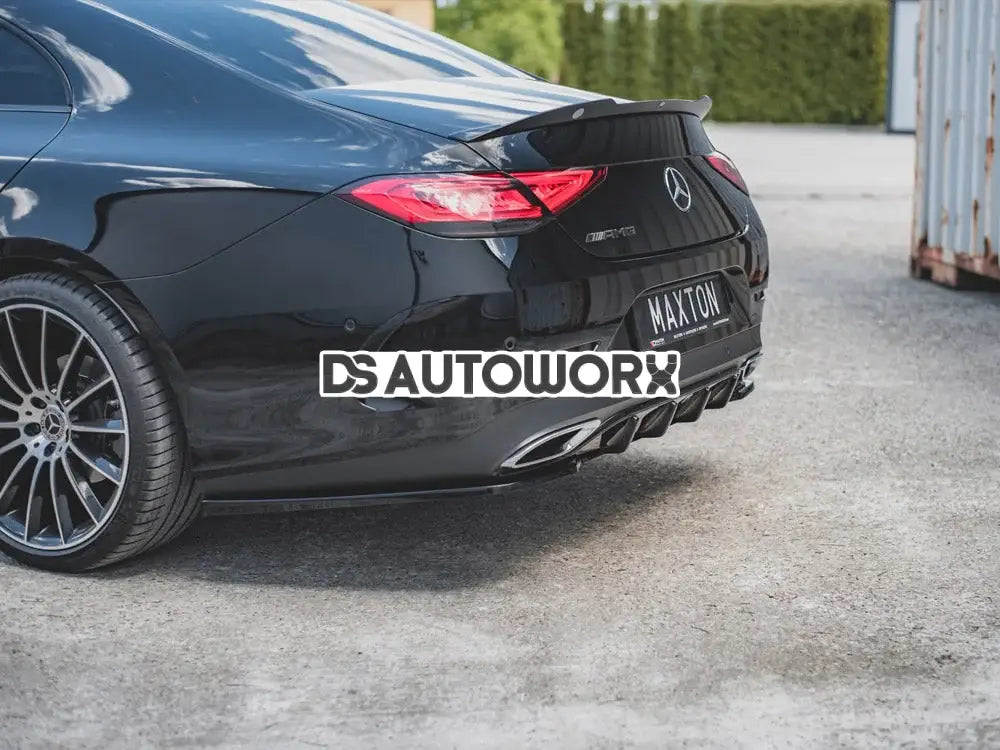Maxton Design Spoiler CAP Mercedes-benz CLS AMG Line 53AMG C257 18-21
