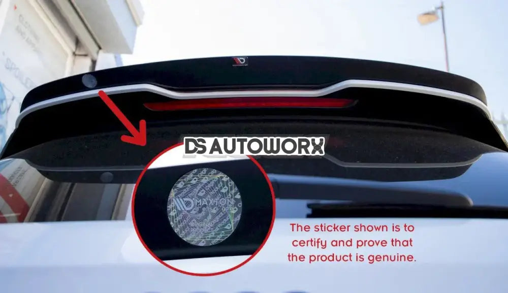 Maxton Design Spoiler CAP V.2 Ford Fiesta ST Mk6
