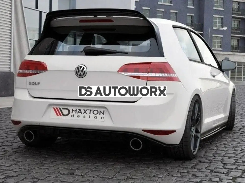 Maxton Design Spoiler CAP Volkswagen Golf MK7 GTI Clubsport 12-17 Secondary image