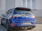 Maxton Design Spoiler CAP Volkswagen Golf R gti 7.5 2017-20