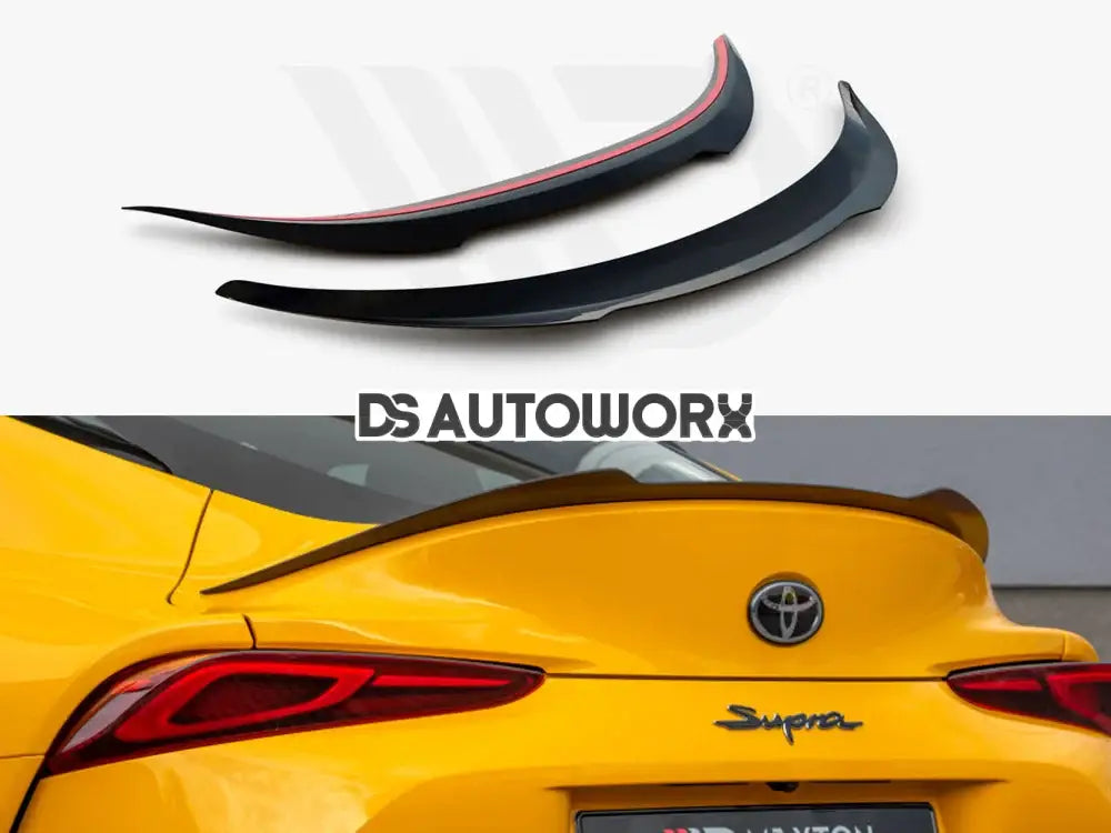 Maxton Design Spoiler Extension Toyota Supra MK5 2019- Main image