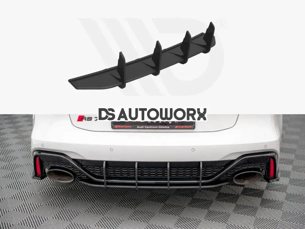 Maxton Design Street PRO Rear Diffuser Audi RS7 C8 2019- Main image
