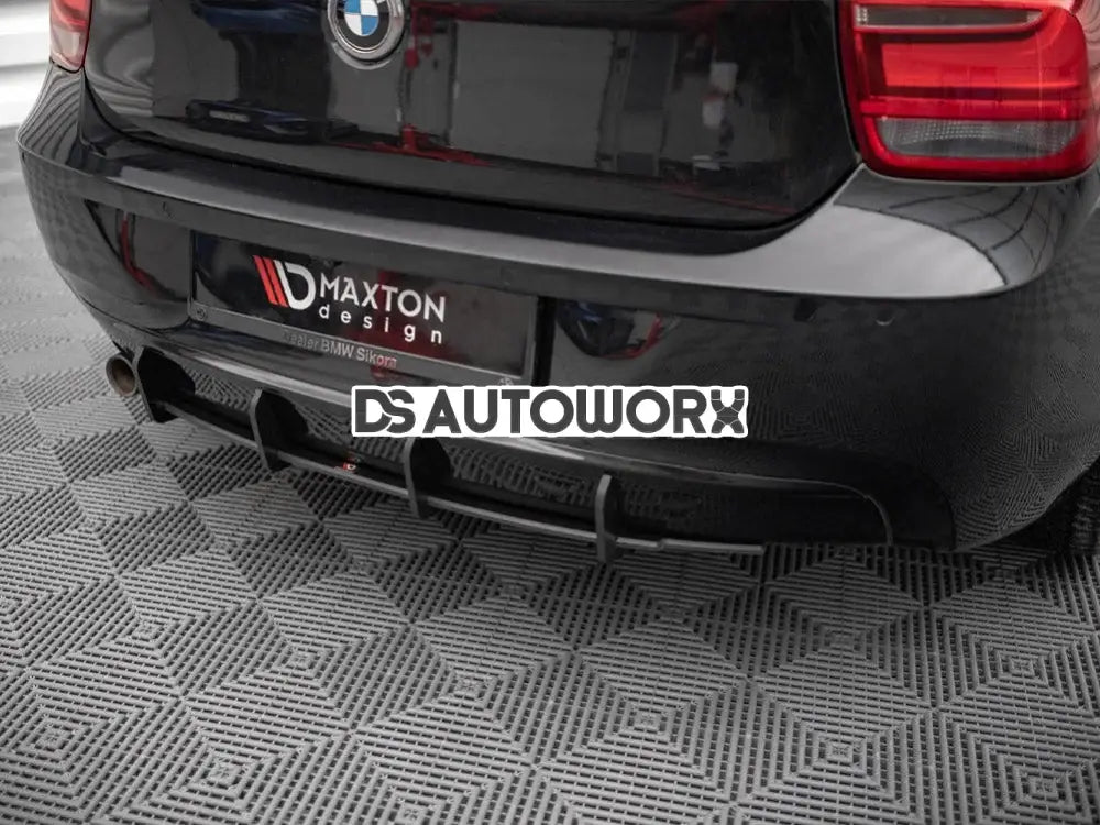 Maxton Design Street PRO Rear Diffuser BMW 1-Series F20 11-15