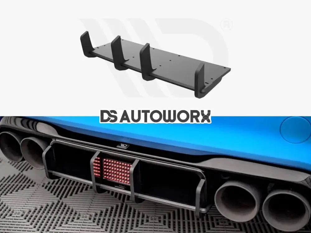 Maxton Design Street PRO Rear Diffuser BMW M2 F87 16-20 Main image