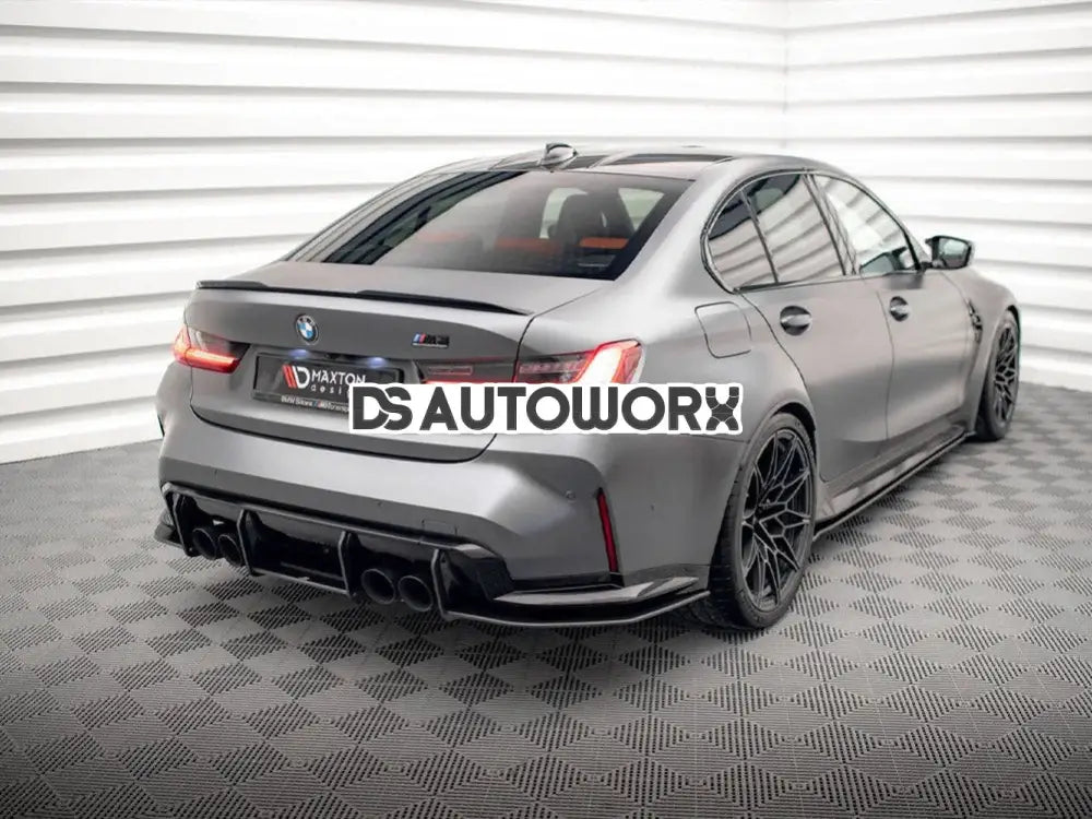 Maxton Design Street PRO Rear Side Splitters BMW M3 G80 2021- Secondary image