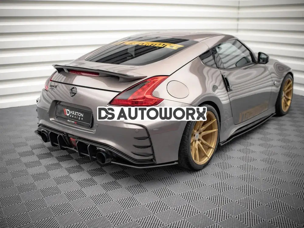 Maxton Design Street PRO Rear Side Splitters Nissan 370Z Nismo Facelift 12-20 Secondary image