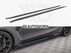 Maxton Design Street PRO Side Skirts Diffusers BMW M3 G80 2021-