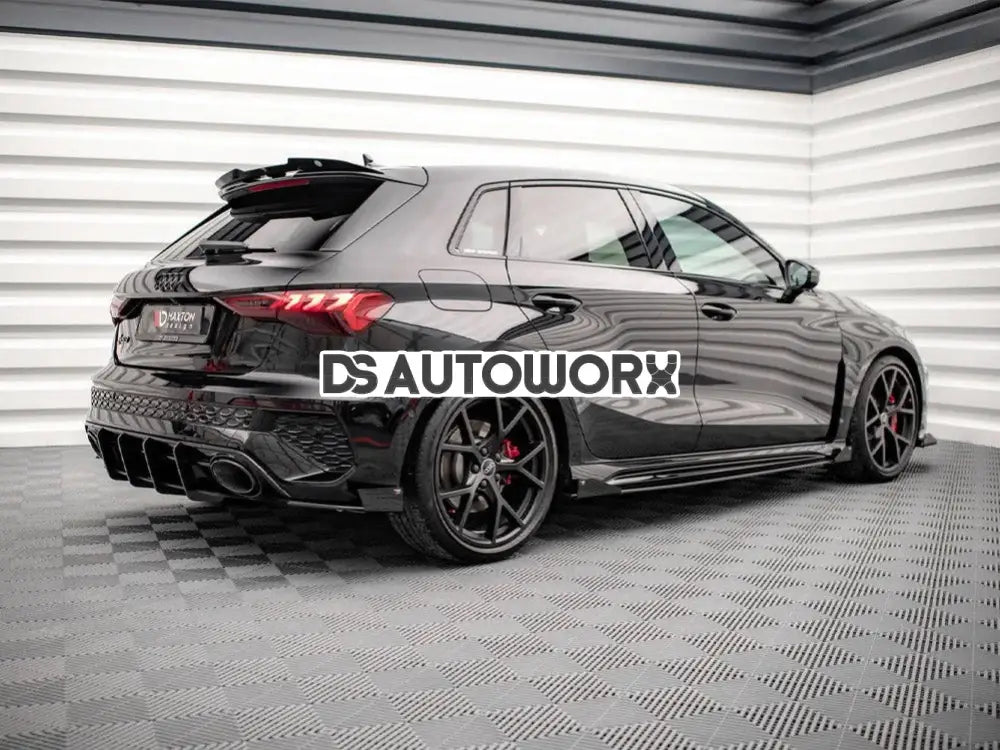 Maxton Design Street PRO Side Skirts Diffusers +flaps Audi RS3 Sportback 8Y 2020- Secondary image