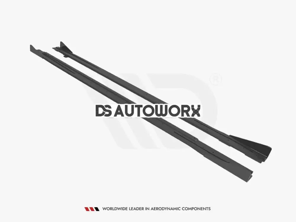 Maxton Design Street PRO Side Skirts Diffusers +flaps Audi S3 A3 S-line 8Y 2020-