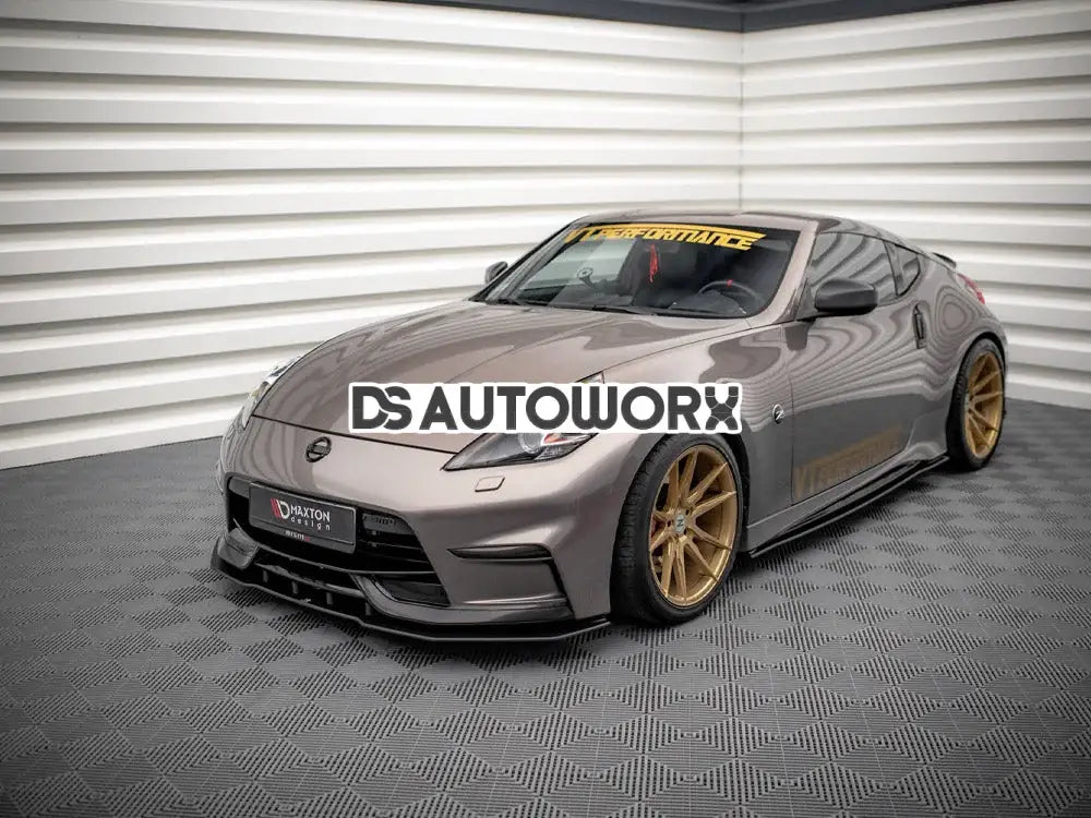 Maxton Design Street PRO Side Skirts Diffusers Nissan 370Z Nismo Facelift 12-20 Secondary image